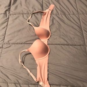 Pink bra